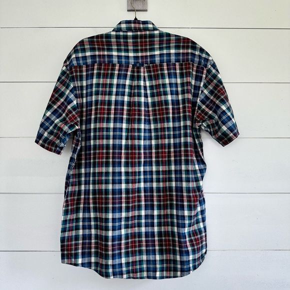 Pendleton Men’s Plaid Short Sleeve Button Up Shirt Size Large - Picture 4 of 5
